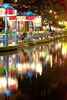 Dining on the River Walk, San Antonio in December